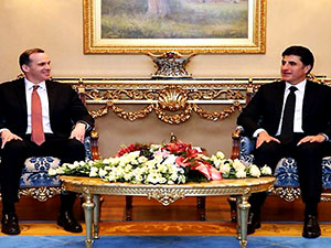 Neçirvan Barzani ABD heyeti ile görüştü