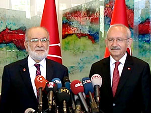 CHP ve Saadet Partisi'nden ortak açıklama
