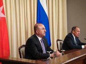 Çavuşoğlu, Lavrov ile Suriye ve Humus'u görüştü