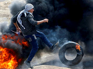 Gazze'de elçilik protestosunda katliam: 37 kişi hayatını kaybetti