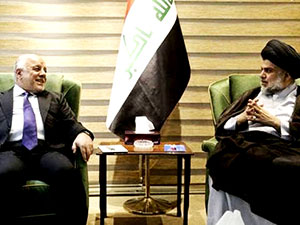 İbadi ile Sadr 'yeni hükümet'i görüştü