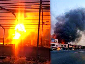 Hewler'de silah ve mühimmat deposunda patlama