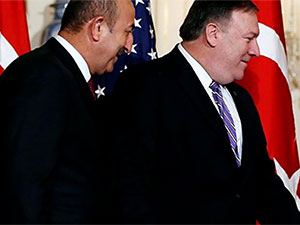 Çavuşoğlu, ABD’li mevkidaşı Pompeo ile görüştü