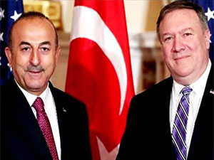 Bakan Çavuşoğlu ile Pompeo Suriye'yi görüştü