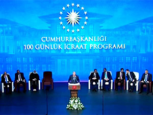 Erdoğan '100 Günlük Eylem Planı'nı açıkladı