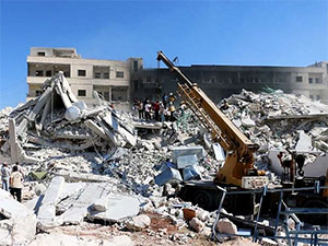 İdlib'deki patlamada 32 kişi öldü 45 kişi yaralandı