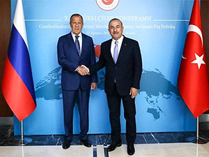 Çavuşoğlu ve Lavrov'dan İdlib mesajları