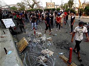 Basra'da sokağa çıkma yasağı ilan edildi