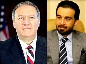 Pompeo, Irak Parlamento Başkanı ile görüştü