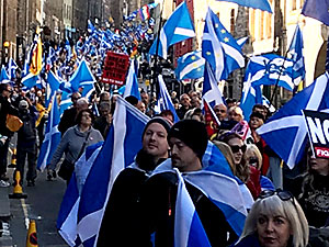 İskoçlar’ın bağımsızlık yürüyüşü