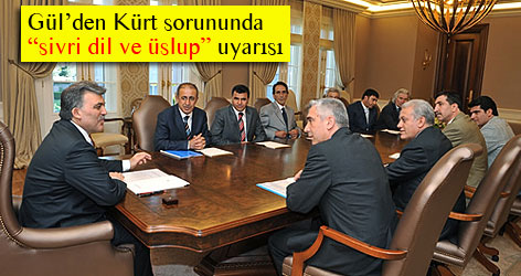 Gül’den Kürt sorununda “sivri dil ve üslup” uyarısı