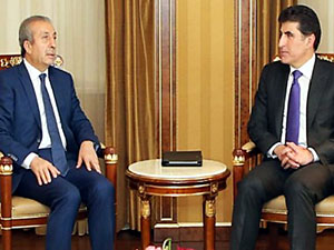 Başbakan Barzani Türkiye heyetini kabul etti