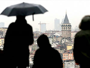 İstanbul'da yarın yağmur var