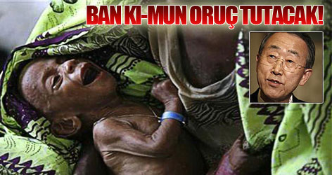 BM Başkanı açlığa dikkat çekmek için oruç tutacak