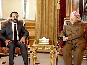 Barzani, Helbusi ve beraberindeki heyeti kabul etti