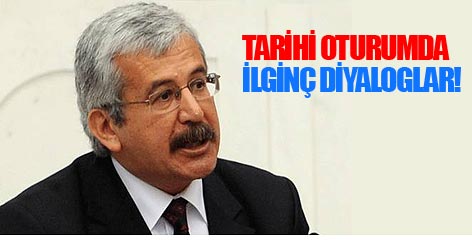 Tarihi oturumda ilginç diyaloglar