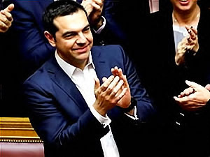 Yunanistan'da Çipras hükümeti güvenoyu aldı