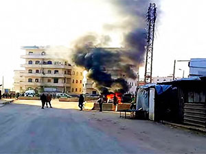 Afrin’de Ahrar el Şarkiye grubuna bombalı saldırı