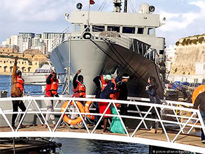 Kurtarma gemisine Alan Kurdi'nin adı veriliyor