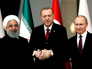 Erdoğan, Putin ve Ruhani Video konferansla Suriye'yi konuşacak