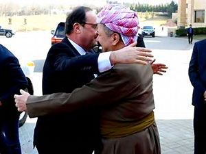 Hollande: Kürdistan’ı aydınlık bir gelecek bekliyor