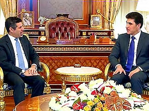 Neçirvan Barzani ABD’nin Erbil Başkonsolosu ile görüştü
