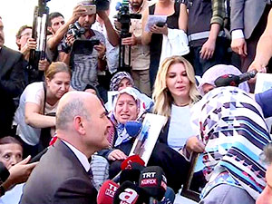 İçişleri Bakanı Soylu da HDP Diyarbakır İl Binası önüne gitti