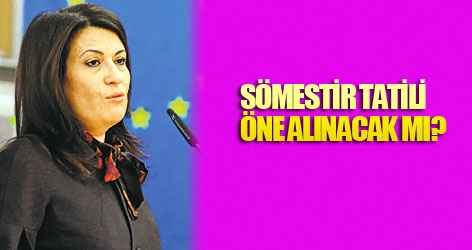 Sömestir tatili öne alınacak mı?