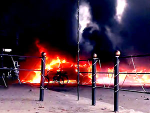 Kamışlo'da büyük patlama: Ölü ve yaralılar var