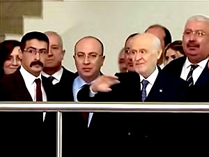 Bahçeli, 21 gün sonra genel merkezde