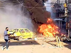 Kamışlo'da art arda 3 patlama: Çok sayıda ölü ve yaralı var