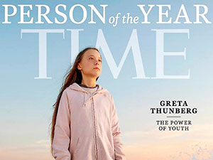 TIME yılın kişisini seçti: 16 yaşındaki iklim aktivisti Greta Thunberg