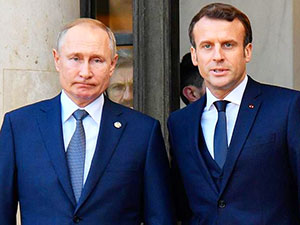 Putin ile Macron Libya ve Suriye’yi görüştü