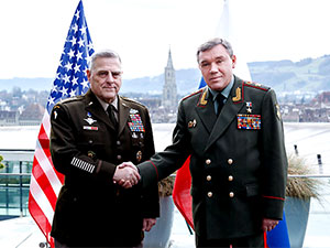 ABD ve Rusya genelkurmay başkanları ilk kez yüz yüze görüştü