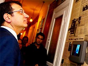 İmamoğlu’ndan ‘23,5 Hrant Dink Hafıza Mekanı’na ziyaret