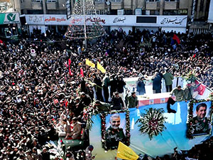 Süleymani’nin cenaze töreninde izdiham: En az 35 ölü