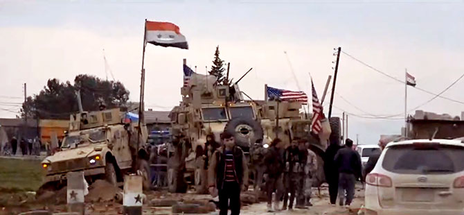 Esad güçleri Kamışlo’da ABD askerlerine ateş açtı