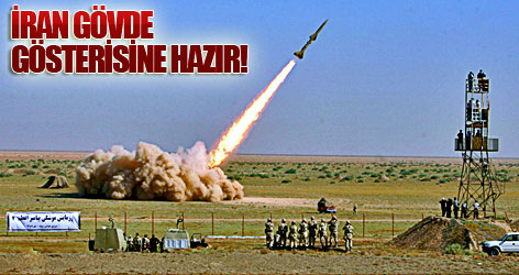 İran gövde gösterisine hazır