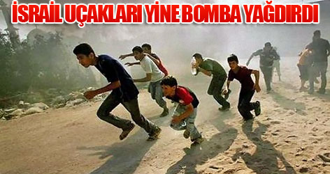 İsrail Gazze'de yine tünelleri vurdu