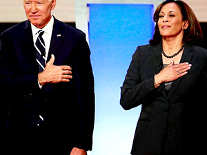 Joe Biden, yardımcı olarak Kamala Harris'i seçti