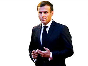 Fransa Cumhurbaşkanı Macron Bağdat’ta