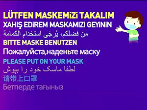 Belediyeden 10 dilde ‘maske’ uyarısı: Kürtçe'ye yer verilmedi