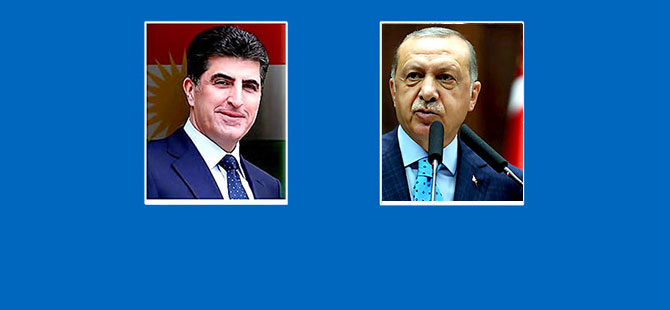 Neçirvan Barzani ile Erdoğan görüştü