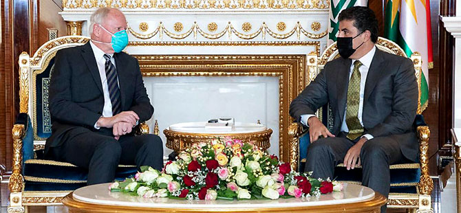 ABD’nin Suriye Özel Temsilcisi Jeffrey’nin Hewler görüşmeleri başladı