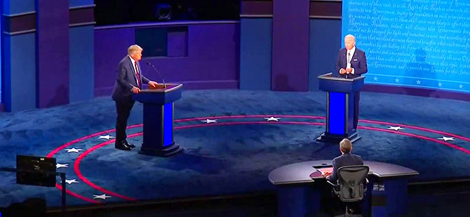 Trump-Biden: Karşılıklı suçlamalar havada uçuştu