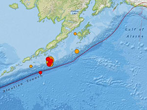 Alaska'da 7.5 büyüklüğünde deprem; bölgede tsunami alarmı verildi