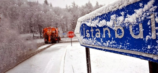 İstanbul'a soğuk hava ve kar uyarısı