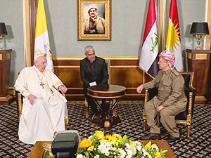 Papa Francis Hewler'de: Kürdistan’ı unutmadım
