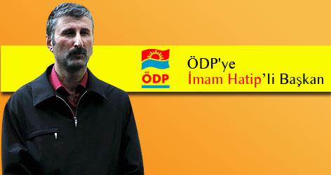 ÖDP'ye İmam Hatipli Başkan