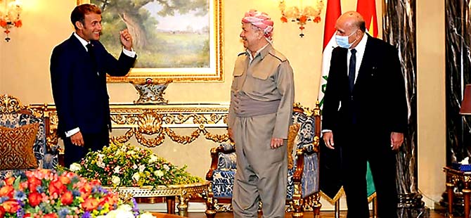 Mesud Barzani: Fransa’nın Kürdistan’la istikrarlı dostluğu var